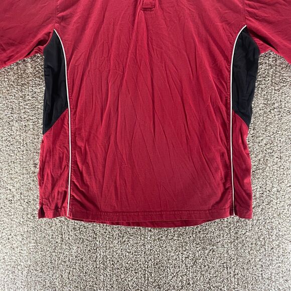 Vintage Alabama Crimson Tide Polo Shirt Mens Extra Large Red NCAA Football Y2K - Picture 6 of 12